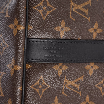 Louis Vuitton Monogram Macassar Keepall Bandouliere 45 6 of 9