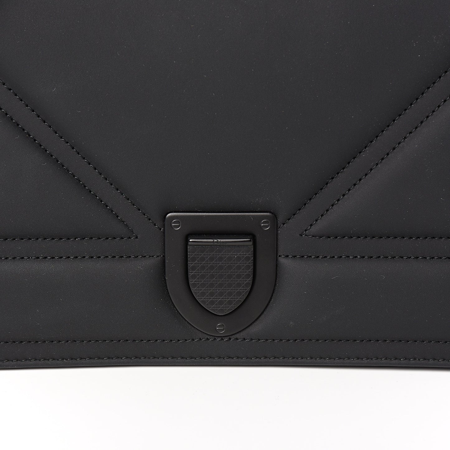 Ultra Matte Calfskin Medium Diorama Flap Bag Black