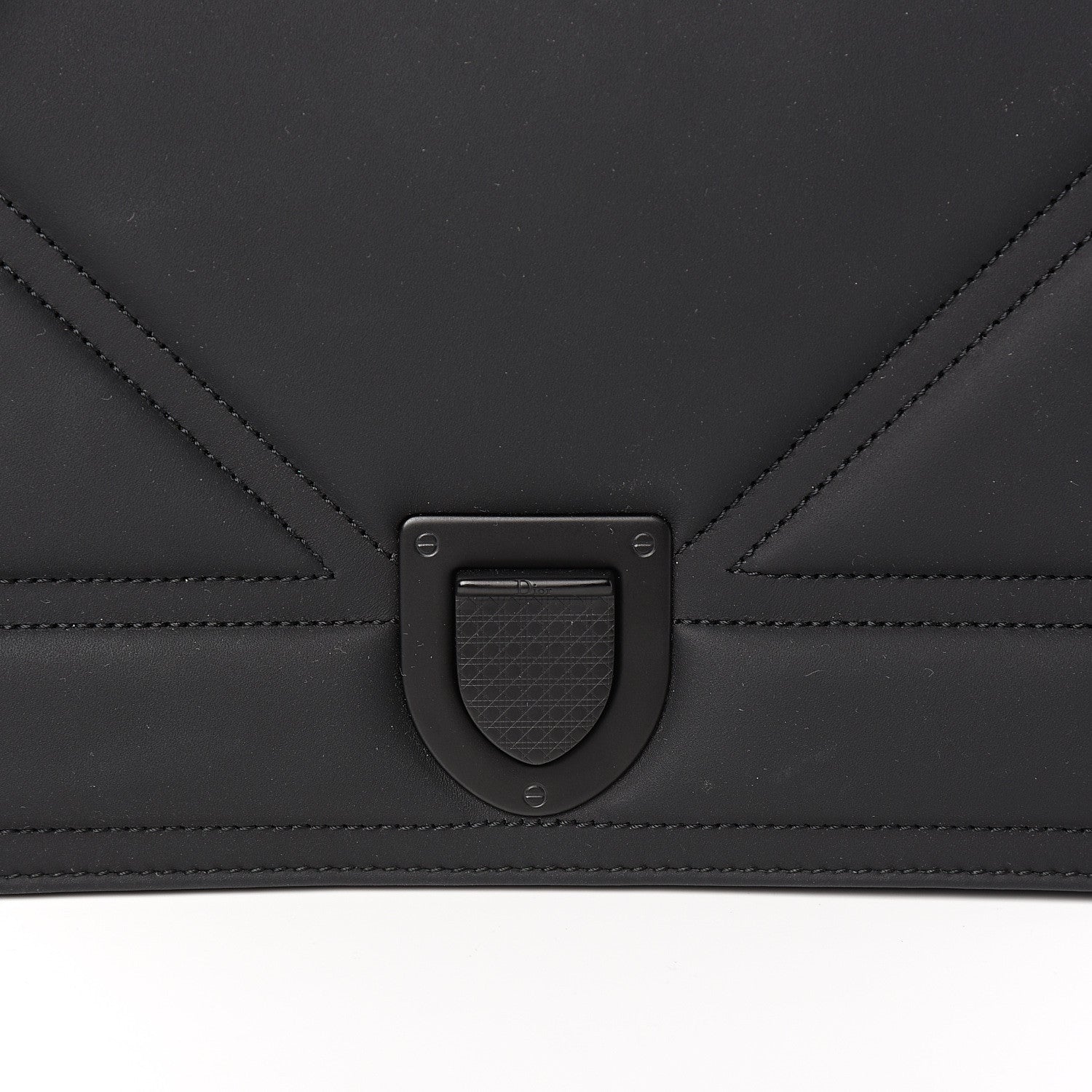 Christian Dior Ultra Matte Calfskin Medium Diorama Flap Bag Black 9 of 9