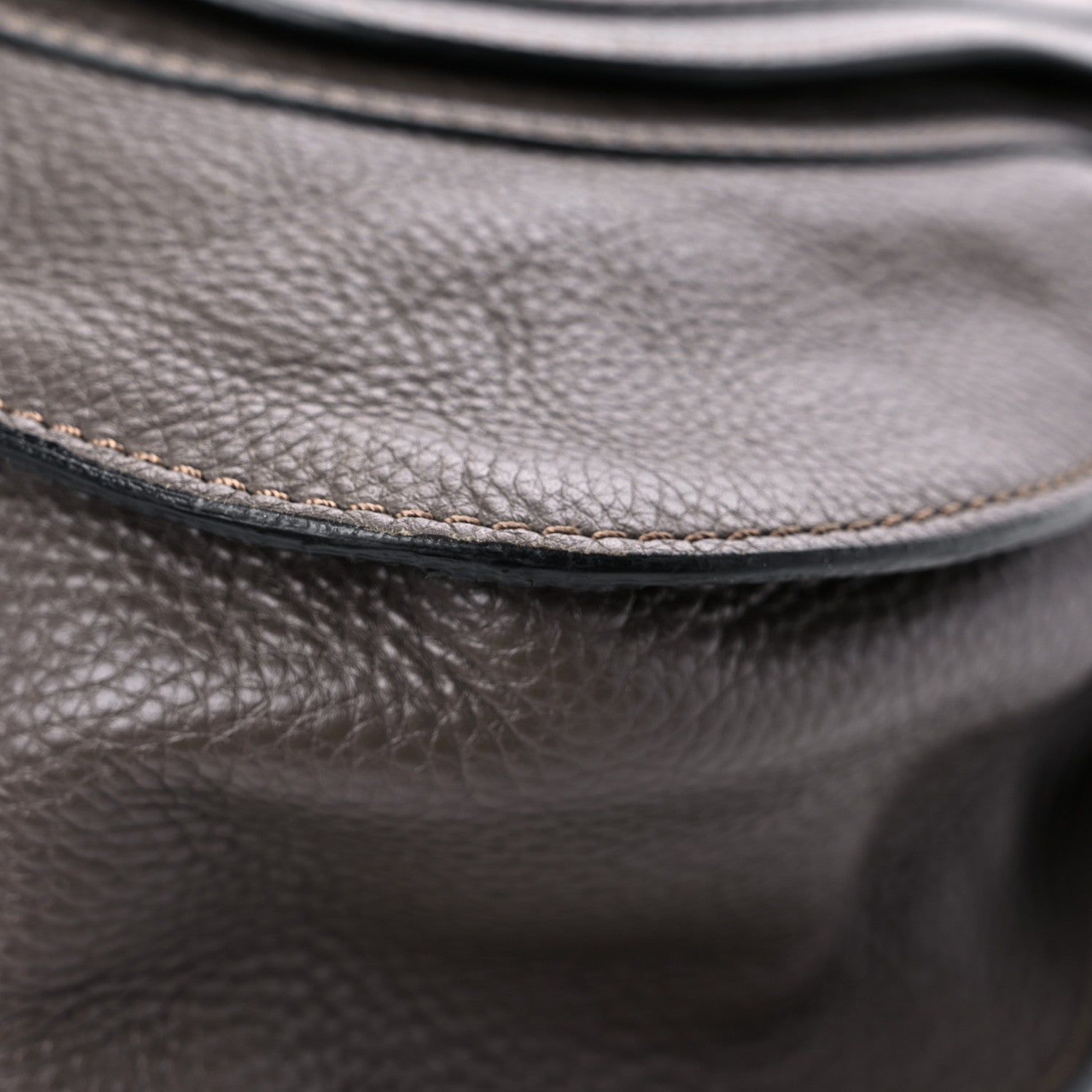 Chloe Calfskin Large Marcie Satchel Truffle 8 of 30