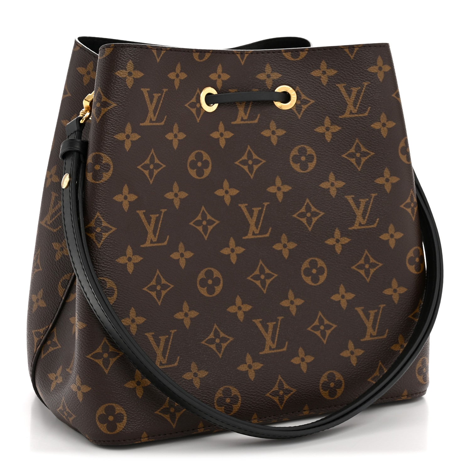 Louis Vuitton Monogram Neonoe MM Black 3 of 12