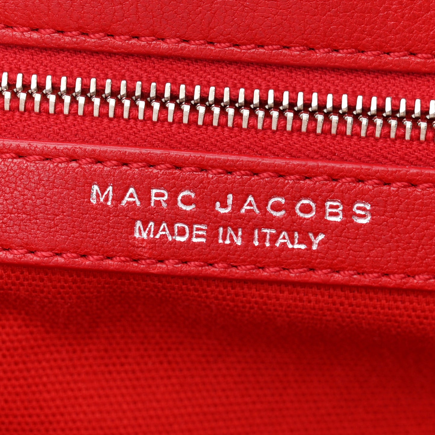 Calfskin Quilted Leather Stam Bag Red