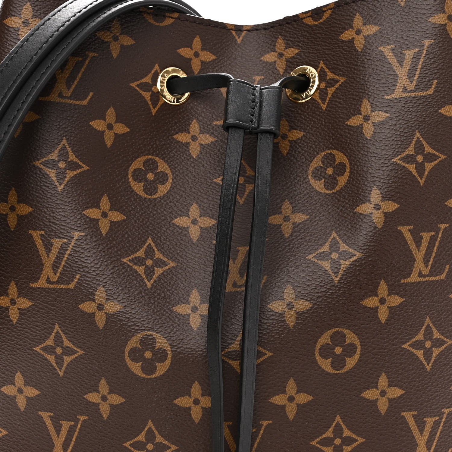Louis Vuitton Monogram Neonoe MM Black 7 of 11