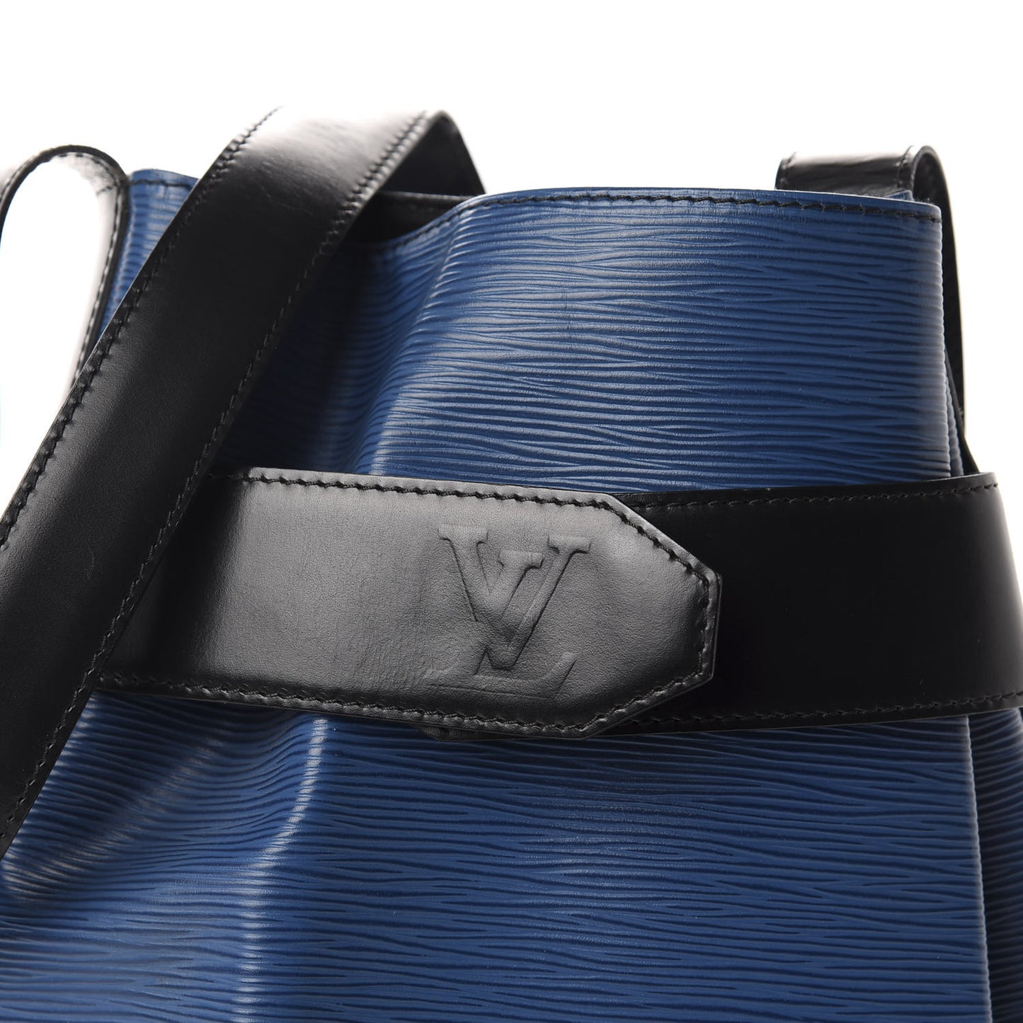 Epi Bi-Color Sac D'Epaule Toledo Black