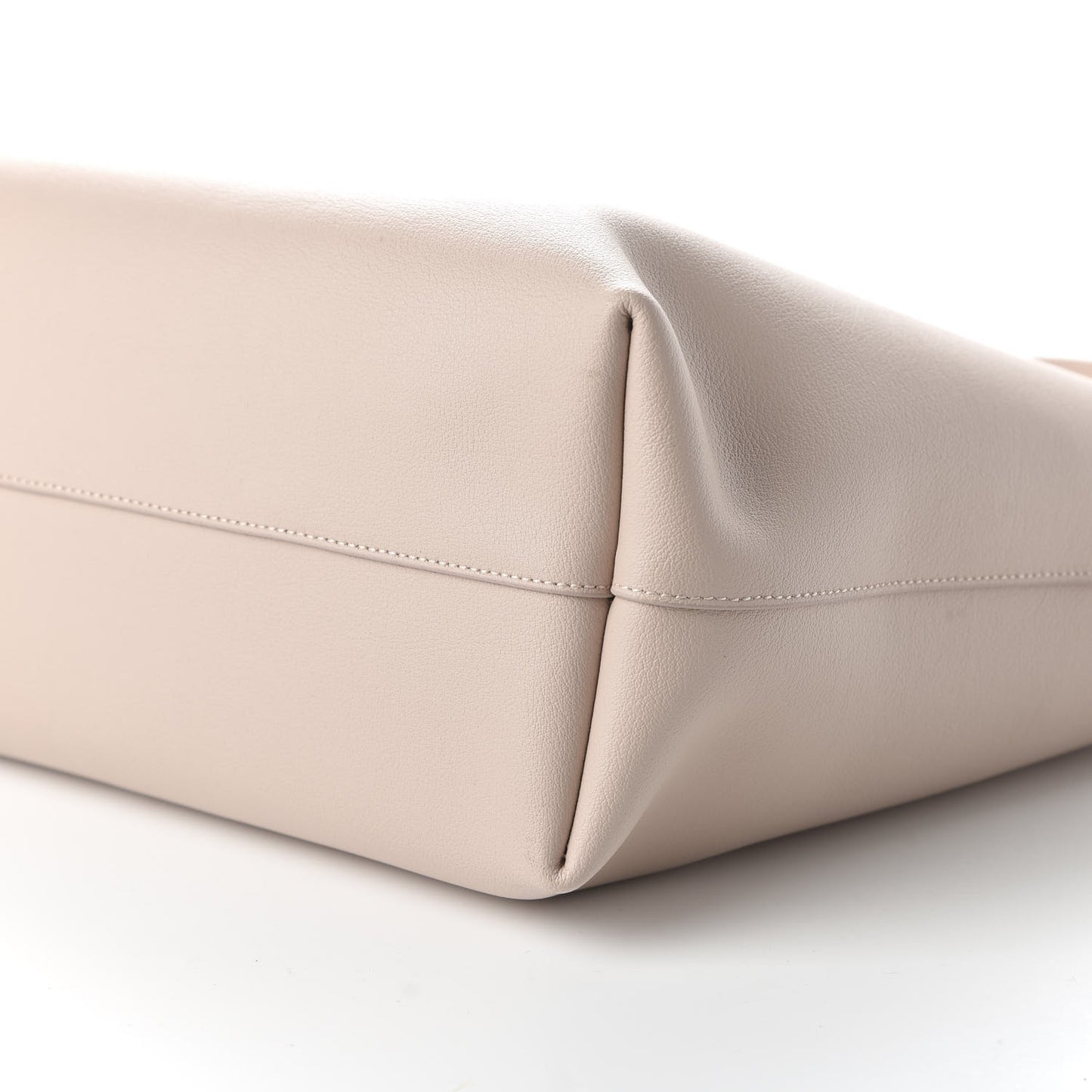 Calfskin Large Shopping Tote Natural