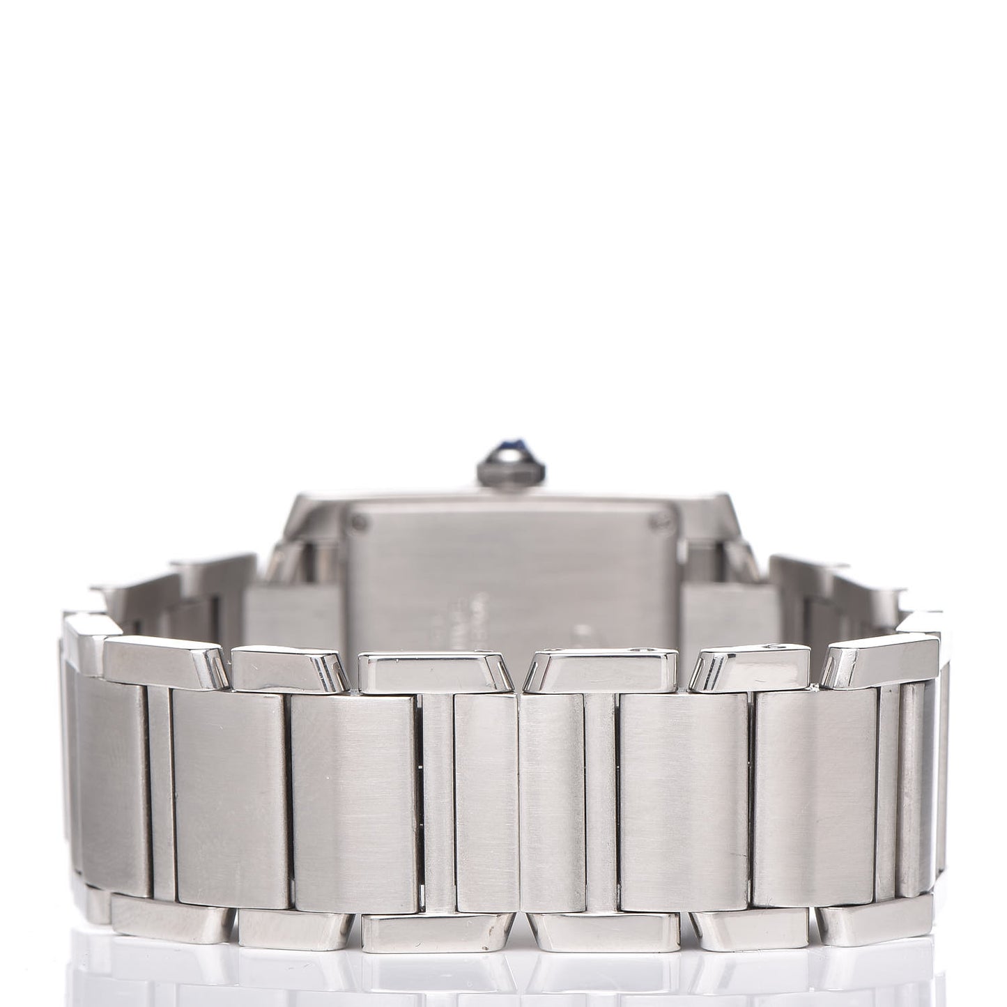Stainless Steel 25mm Tank Francaise Quartz Watch