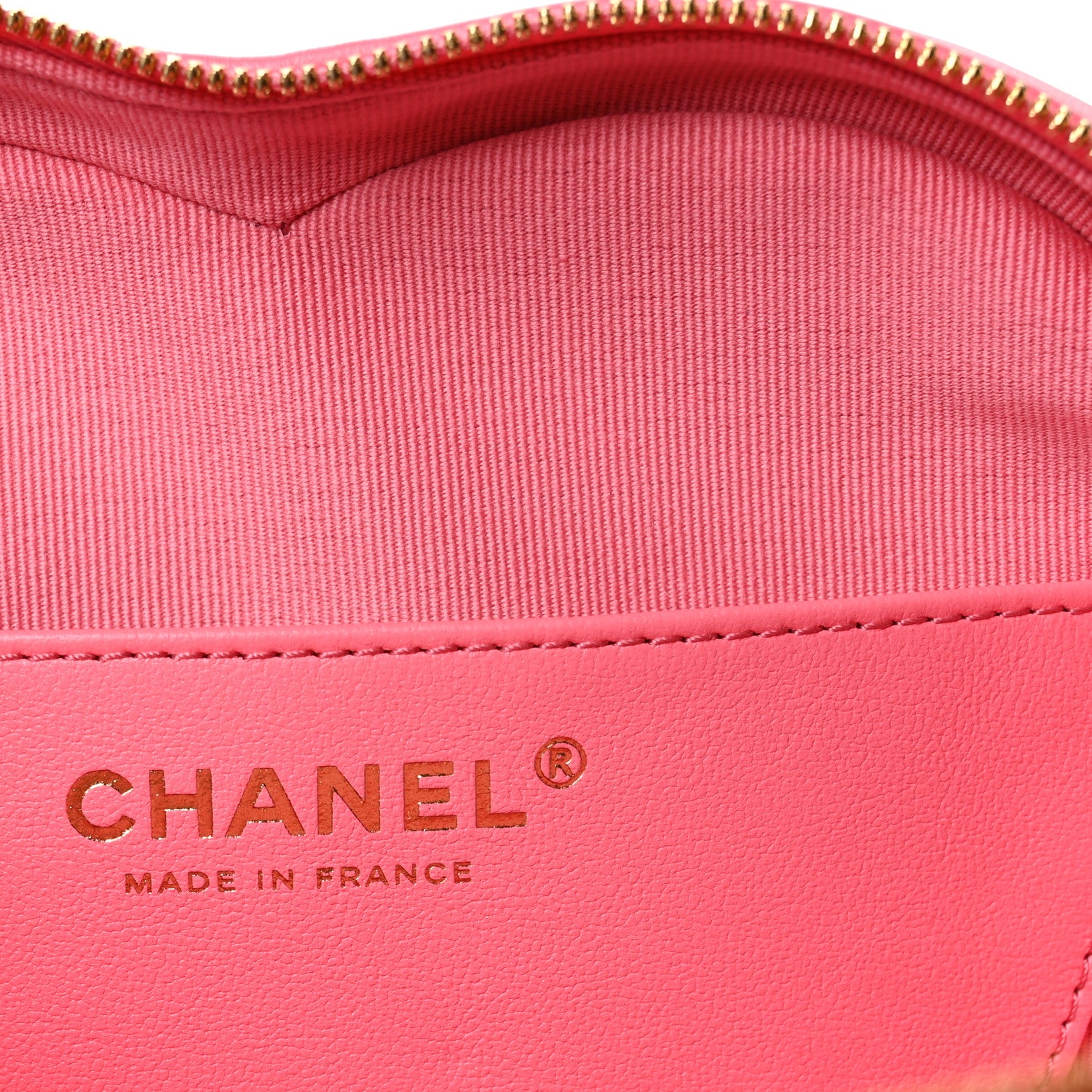 Chanel Lambskin Quilted CC In Love Heart Bag Pink 6 of 11