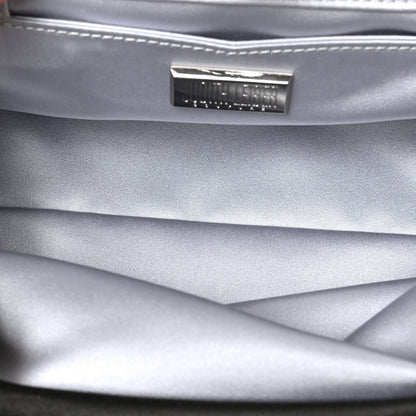 Judith Leiber Satin Crystal Evening Clutch Black 4 of 7