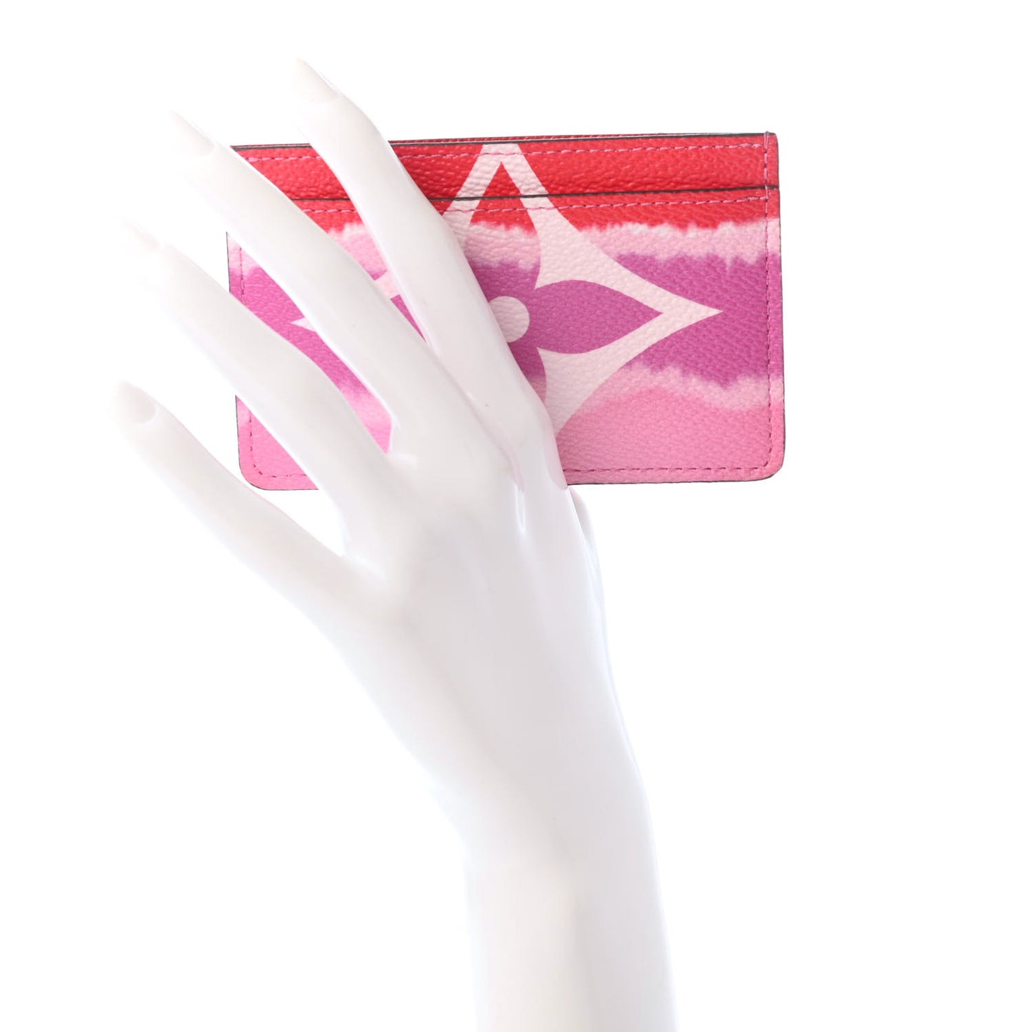 Monogram Escale Card Holder Rouge