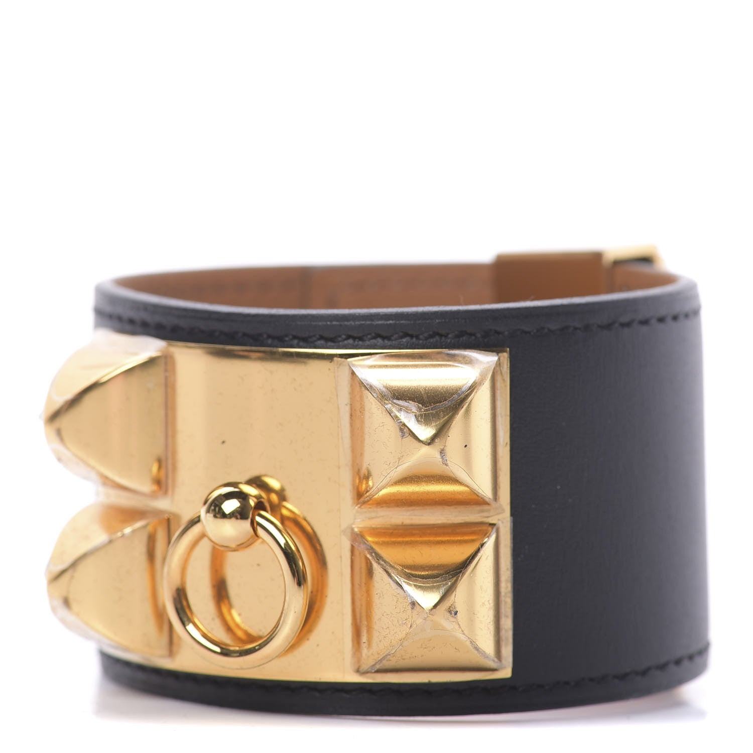 Hermes Chamonix Collier de Chien CDC Bracelet S Black 1 of 5