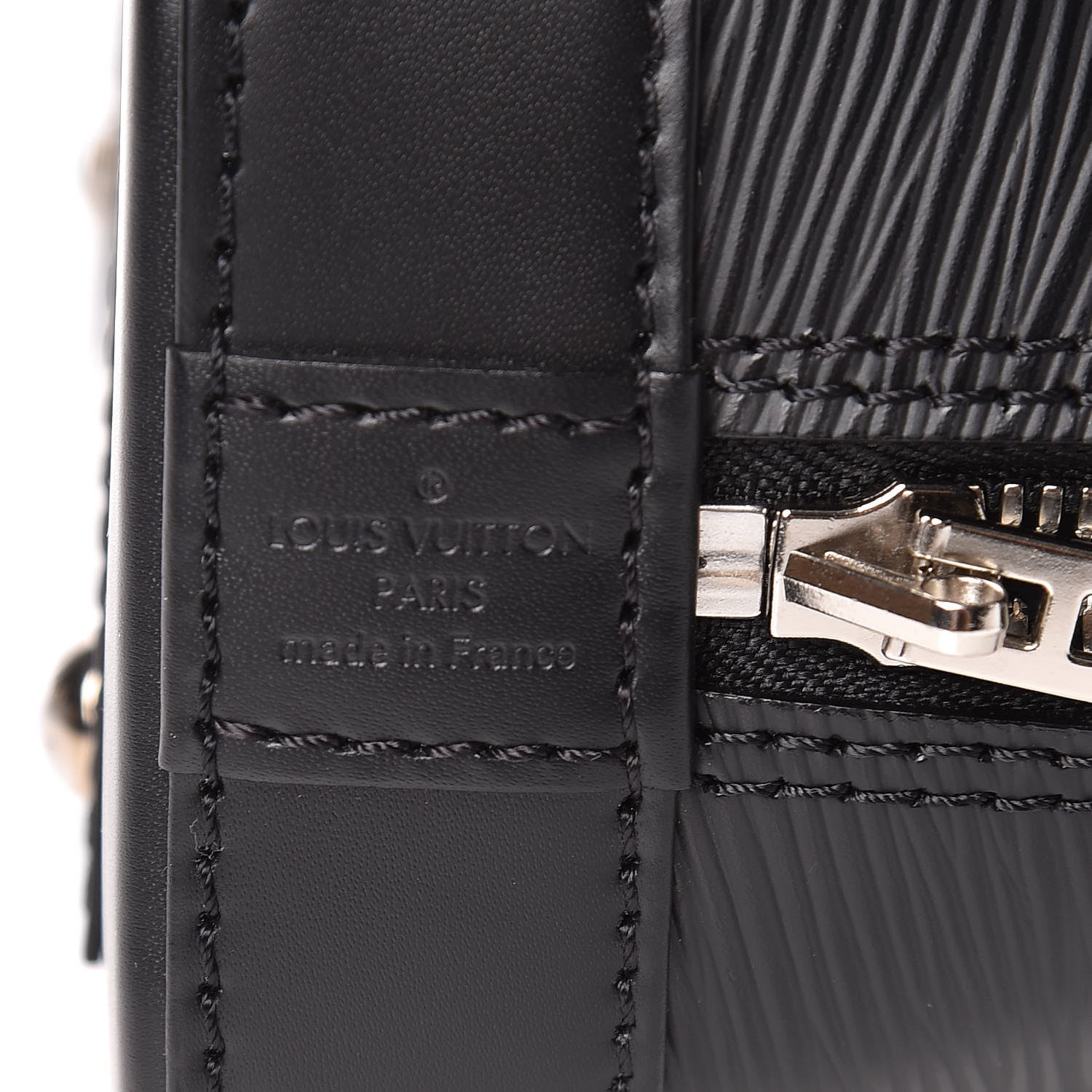 Louis Vuitton Epi Alma BB Black 6 of 11