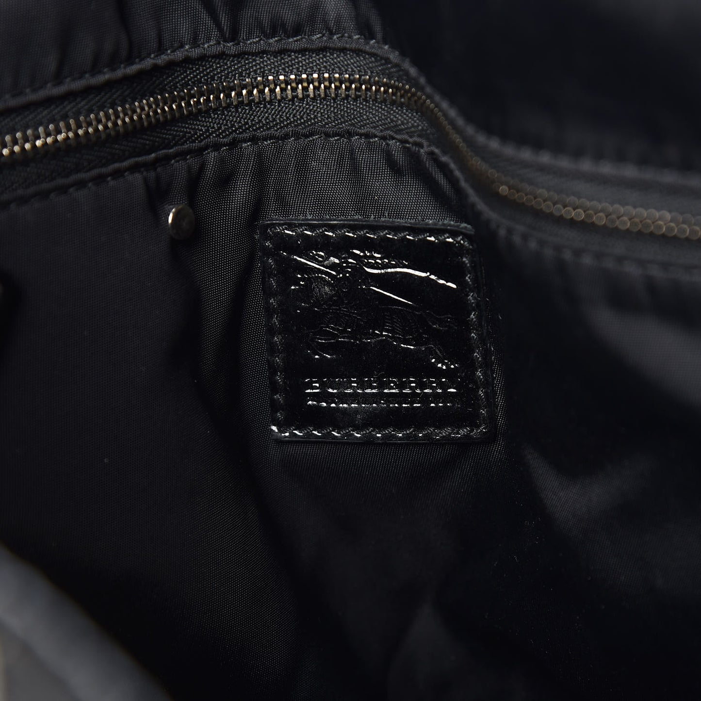 Nylon Beat Check Victoria Tote Black