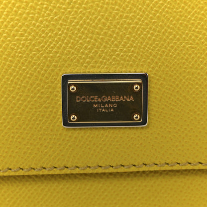 Dolce & Gabbana Dauphine Medium Miss Sicily Satchel Yellow 14 of 15