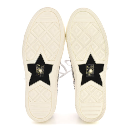 Christian Dior Canvas Oblique Walk'N'Dior Low Top Sneakers 41 Grey Stone 6 of 10