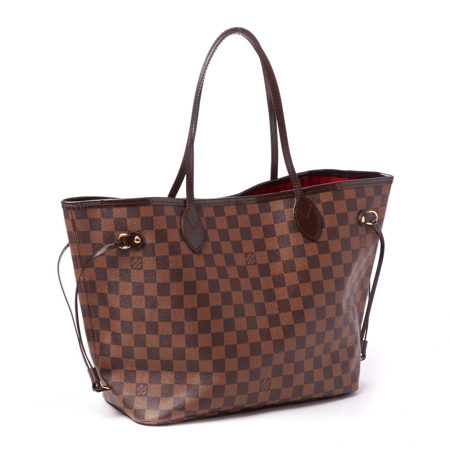 Louis Vuitton Damier Ebene Neverfull MM 2 of 7