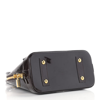 Louis Vuitton Vernis Alma BB Amarante 5 of 12