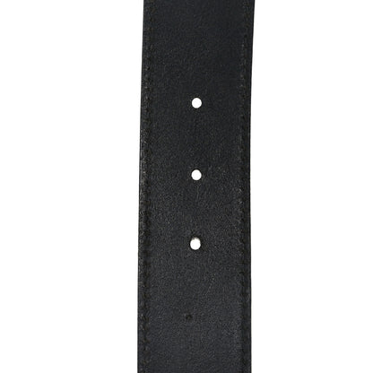 Gucci Calfskin Interlocking G 40mm Belt 85 34 Black 4 of 5