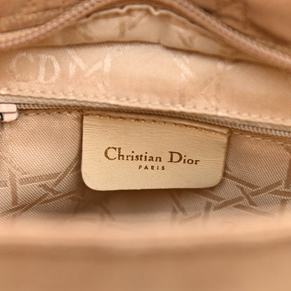 Christian Dior Nylon Cannage Large Lady Dior Tan 6 of 18