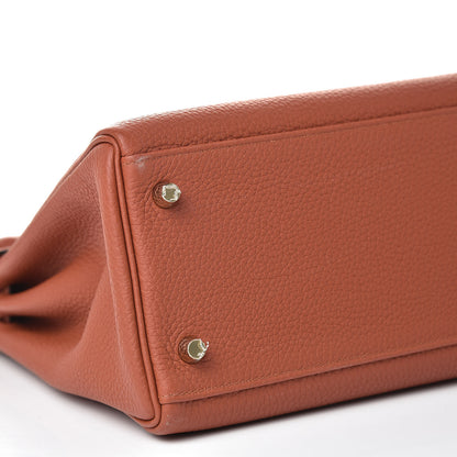 Hermes Togo Kelly Retourne 32 Cuivre 24 of 47