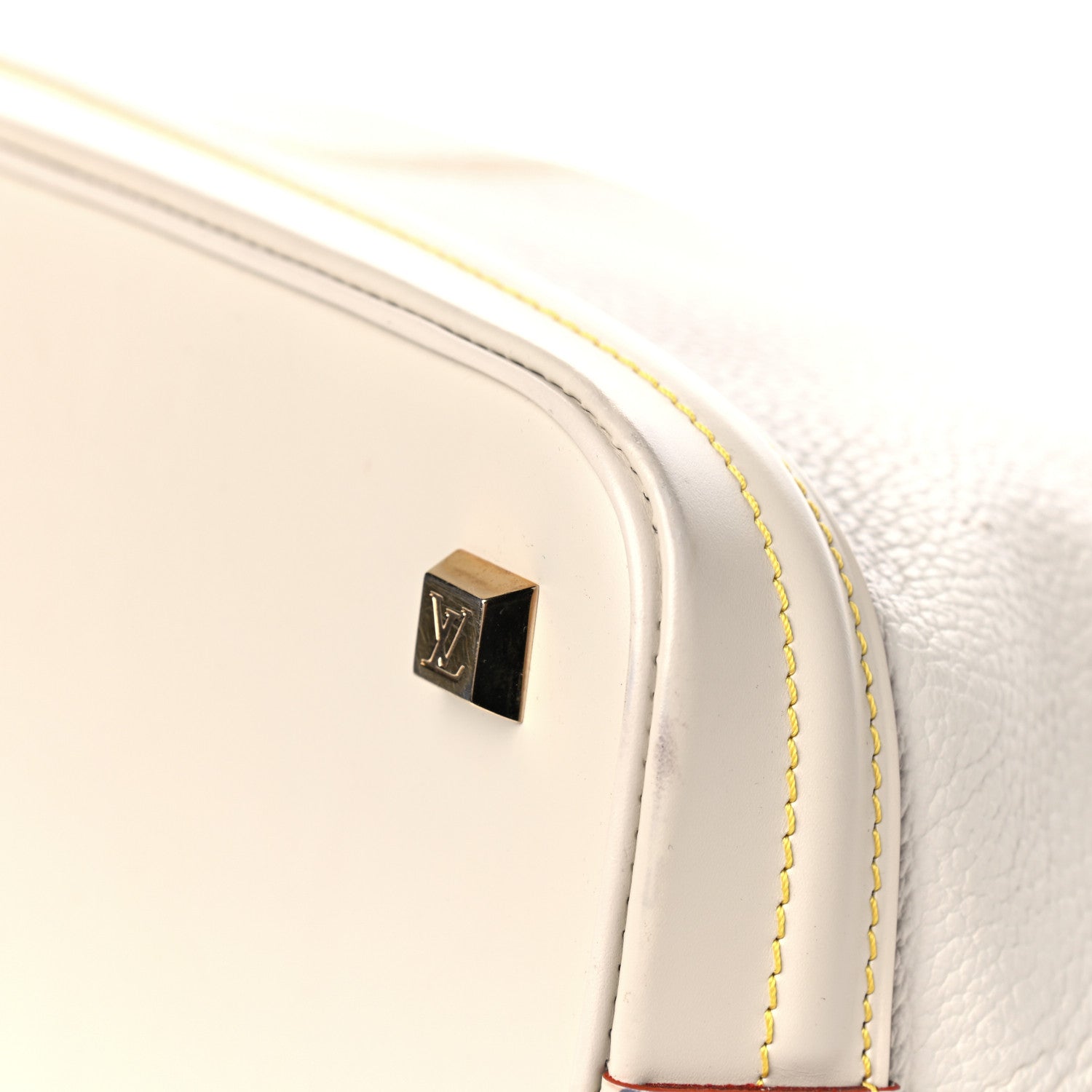 Louis Vuitton Suhali Lockit MM White 11 of 25