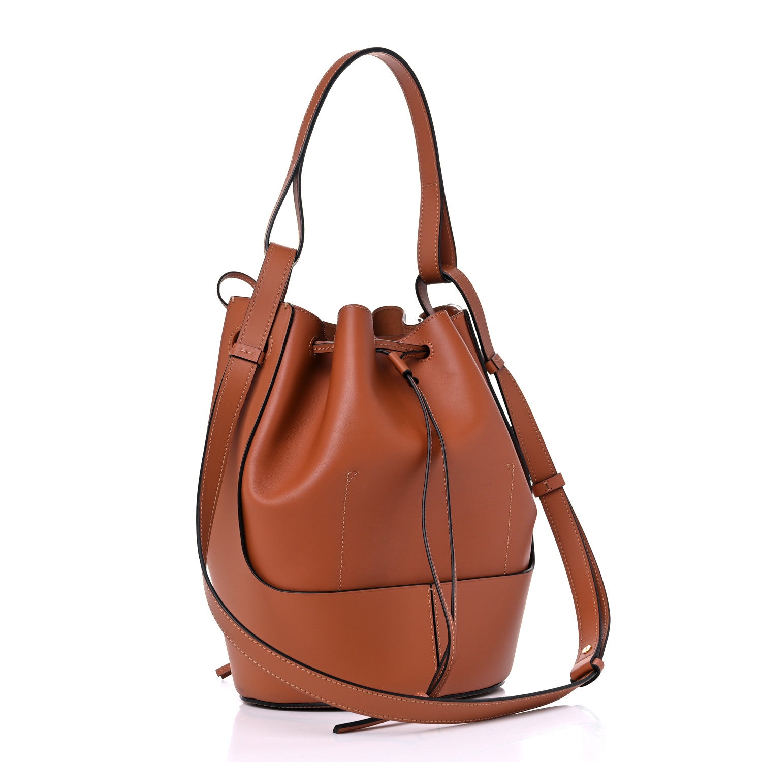 Loewe Calfskin Balloon Bucket Bag Tan 4 of 15