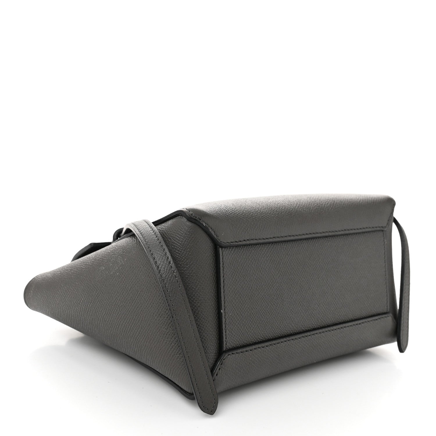 Celine Grained Calfskin Nano Belt Bag Grey 4 of 12