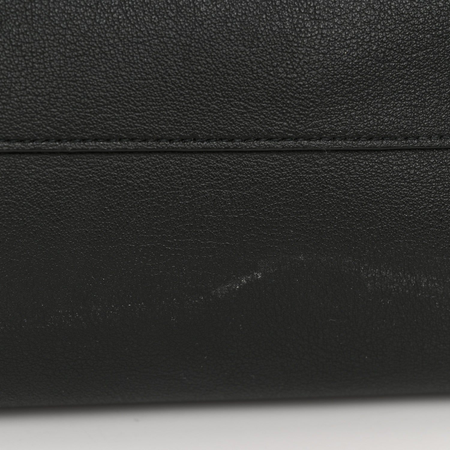 Saint Laurent Calfskin Large Shopping Tote Black 12 of 12