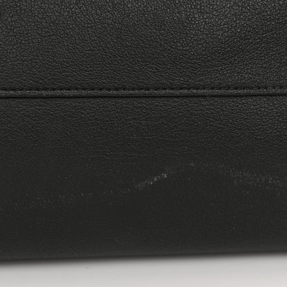 Saint Laurent Calfskin Large Shopping Tote Black 12 of 12