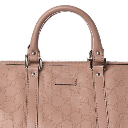 Gucci Guccissima Medium Joy Boston Winter Rose 10 of 12