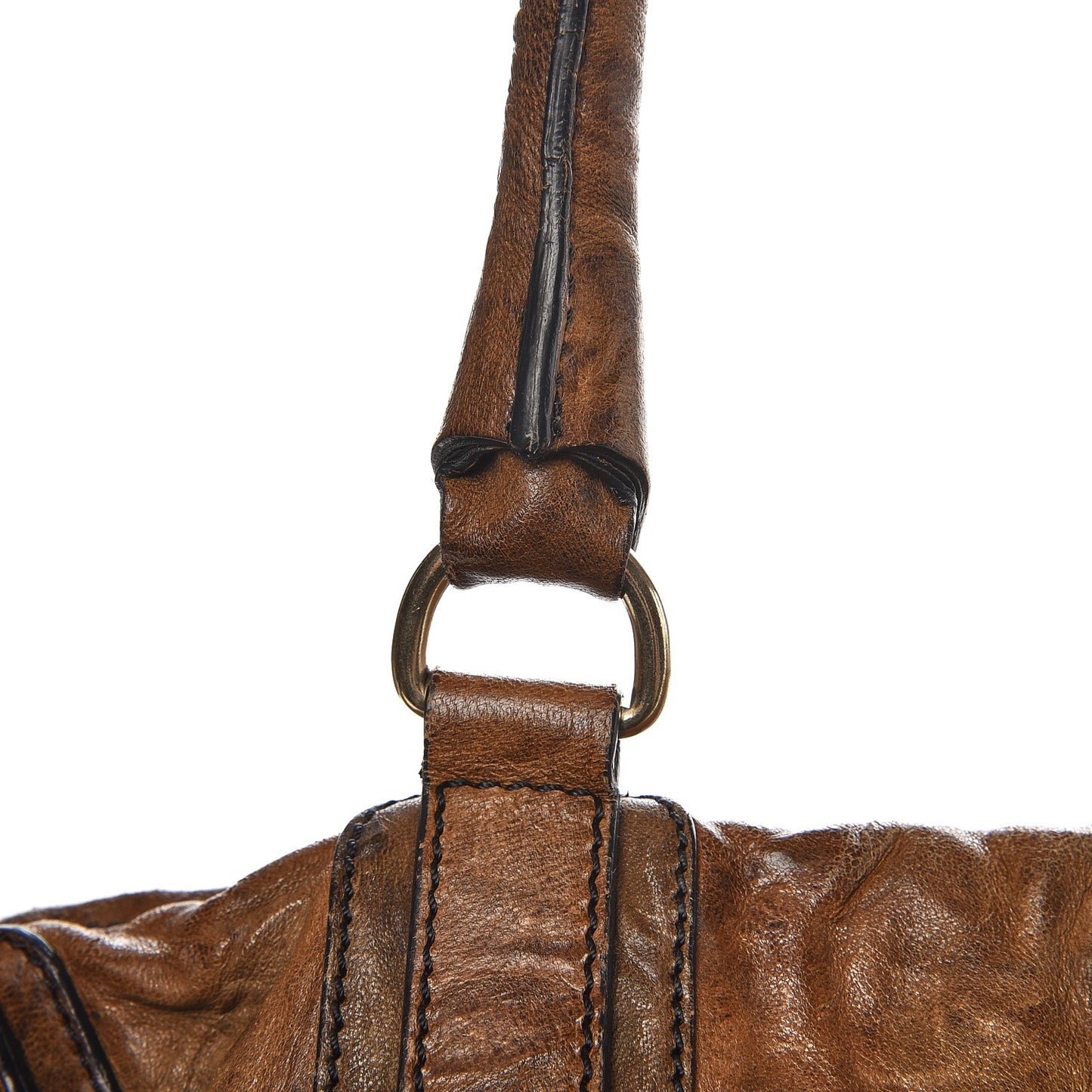 Tumbled Sheepskin Large Pandora Brown