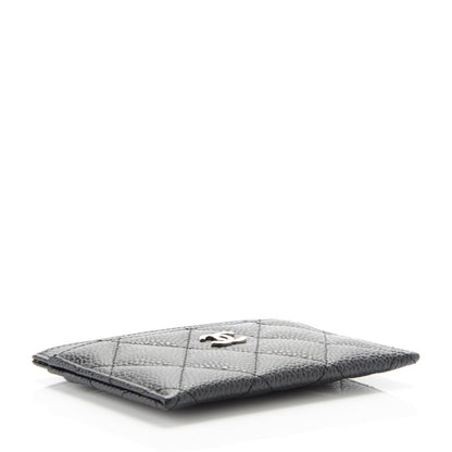 Chanel Caviar Quilted Card Holder Black 4 of 7