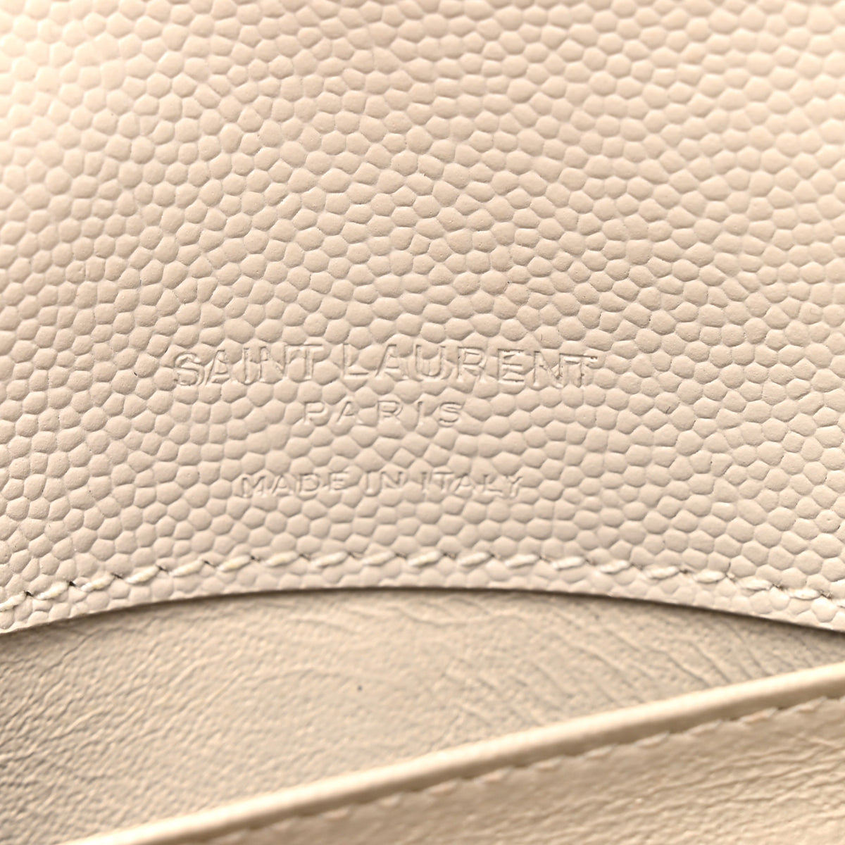 Grain De Poudre Monogram Kate Belt Bag Crema Soft