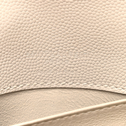 Saint Laurent Grain De Poudre Monogram Kate Belt Bag Crema Soft 6 of 14