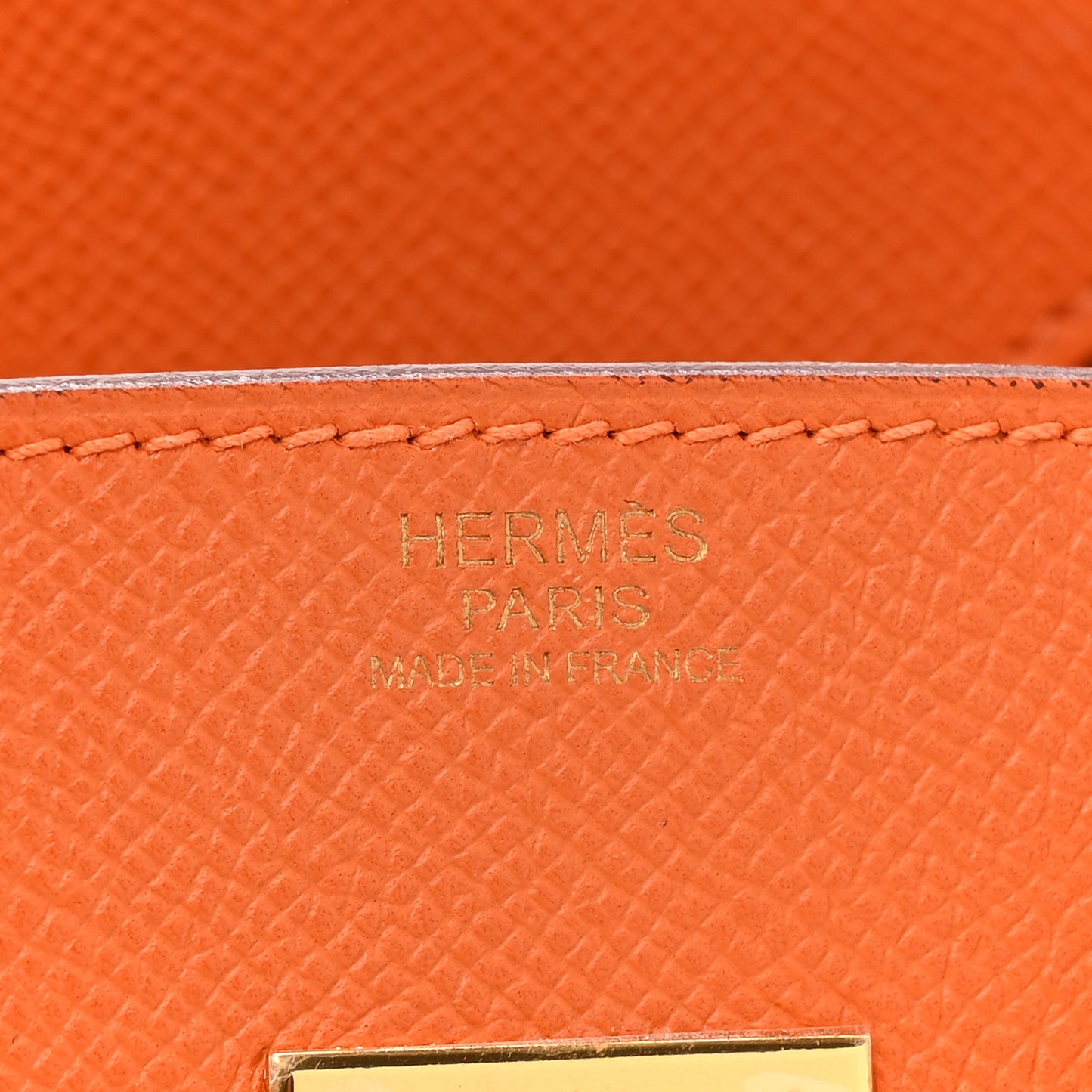 Epsom BIRKIN 30 Orange