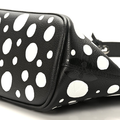 Louis Vuitton LV X YK Empreinte Marshmallow Hobo PM Black White 8 of 9