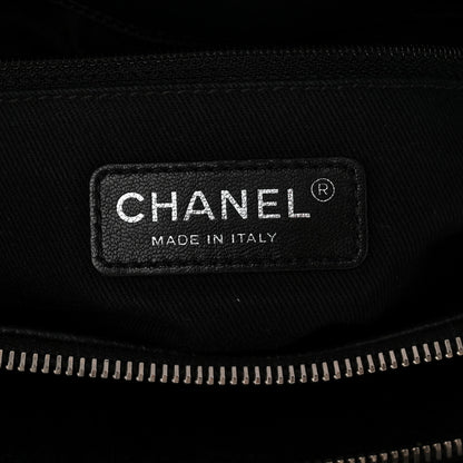 Chanel Caviar Quilted CC Timeless Soft Tote Black 7 of 12