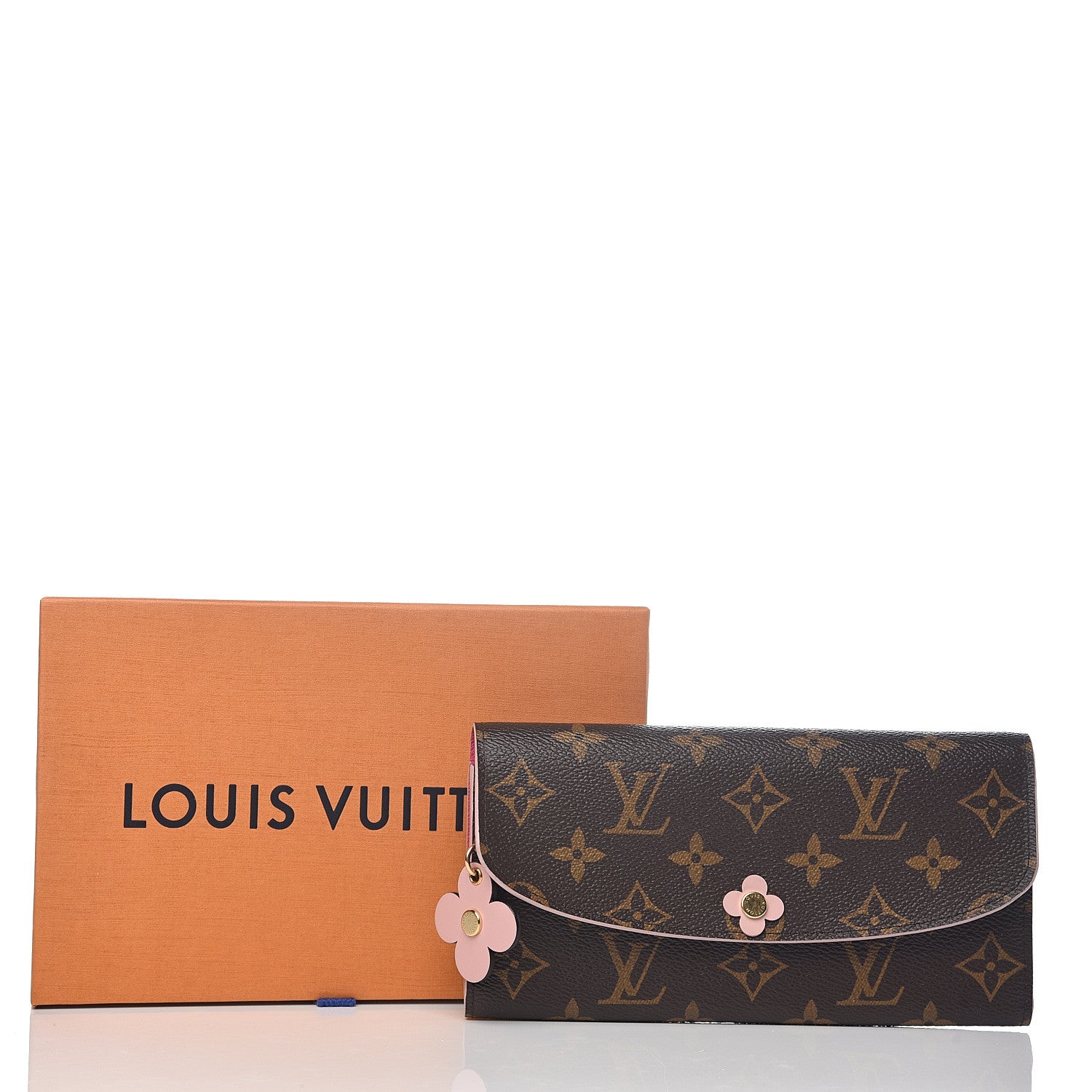 Louis Vuitton Monogram Bloom Flower Emilie Wallet 6 of 6