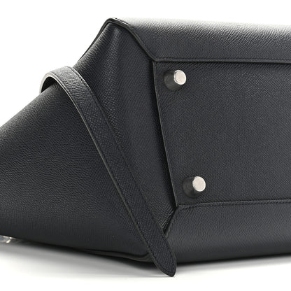 Celine Grained Calfskin Mini Belt Bag Navy 7 of 8