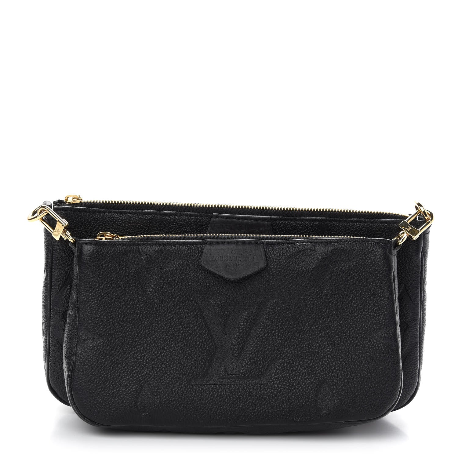 Louis Vuitton Empreinte Monogram Giant Multi Pochette Accessories Black 1 of 8