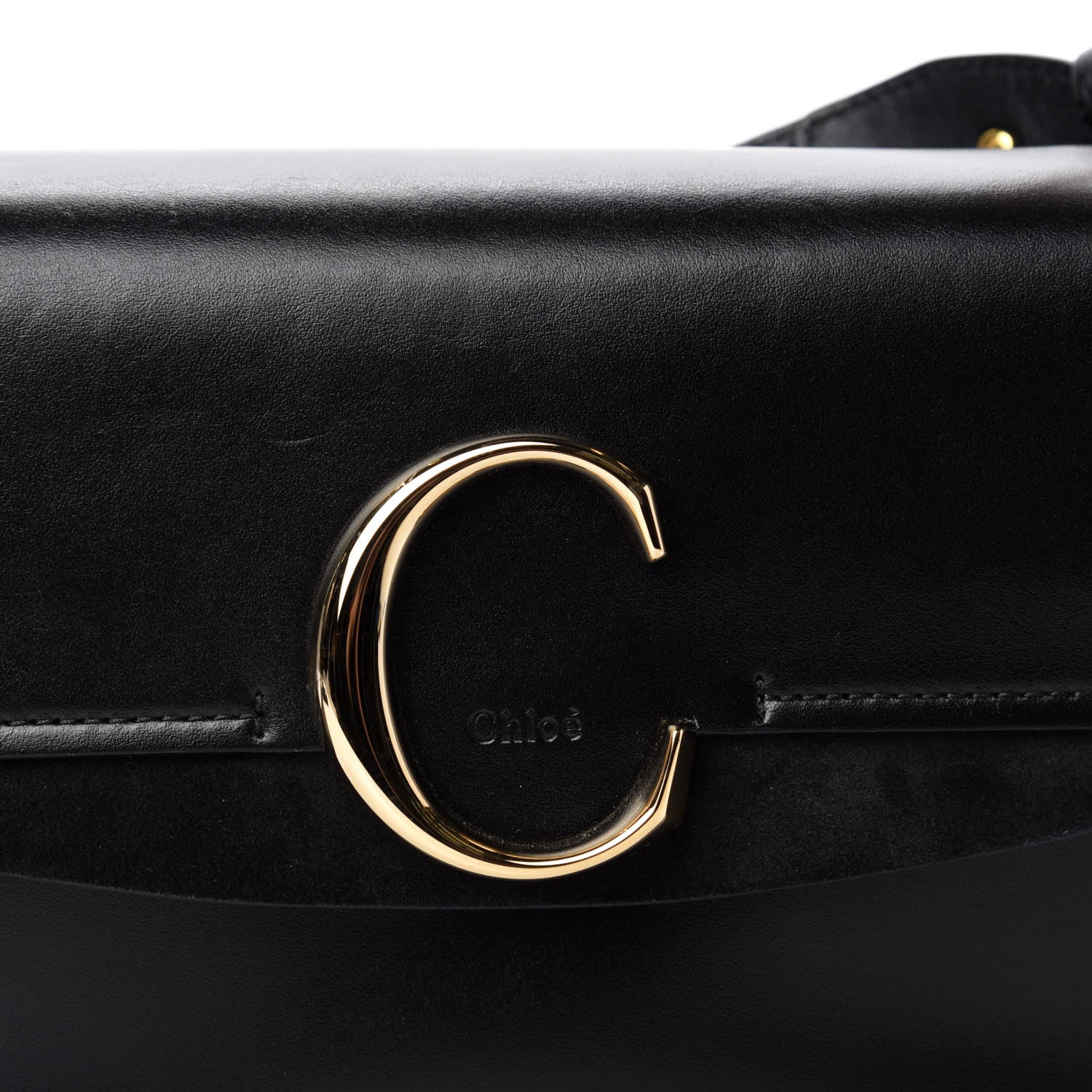 Chloe Calfskin Small C Double Carry Black 11 of 11
