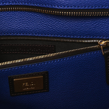 Fendi Ombre Zucca Spalmati Medium Roll Tote Tobacco Turquoise 7 of 12
