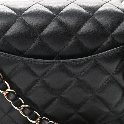 Chanel Lambskin Quilted Mini Rectangular Flap Black 12 of 12