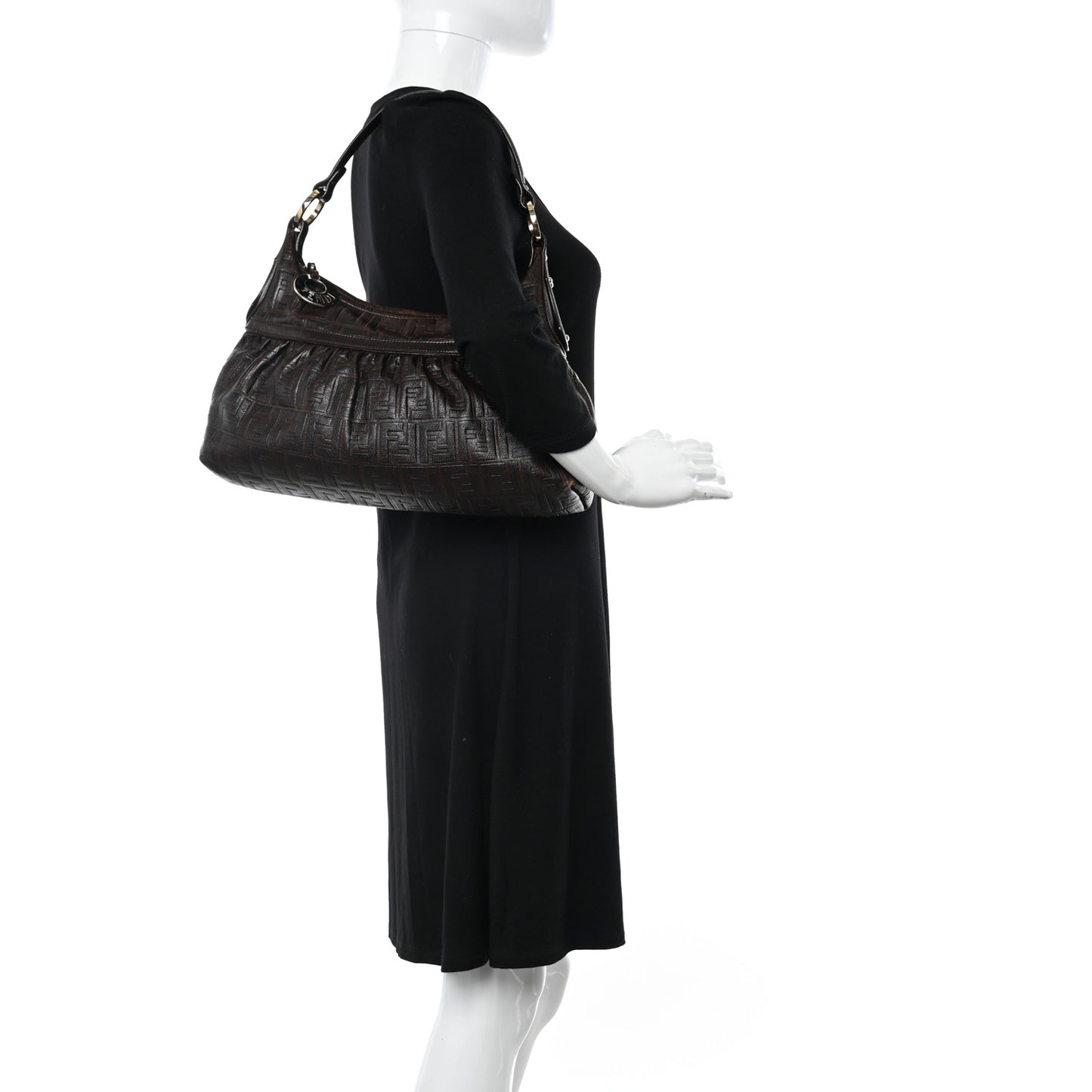 Vitello FF Embossed Chef Hobo Brown