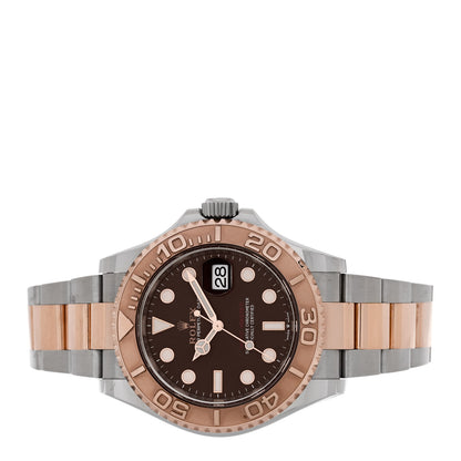 Rolex Stainless Steel 18K Everose Gold 40mm Yacht-Master Watch Chocolate 126621 2 of 5