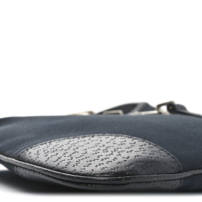 Gucci Canvas Bamboo Small Jackie O Hobo Black 9 of 10