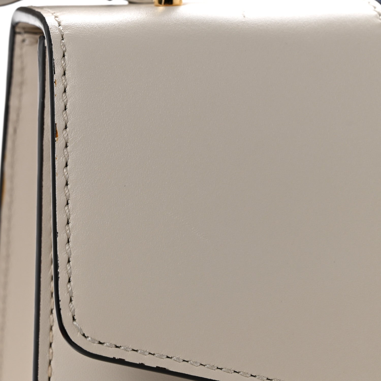 Gucci Calfskin Small Sylvie Shoulder Bag Off White 12 of 12
