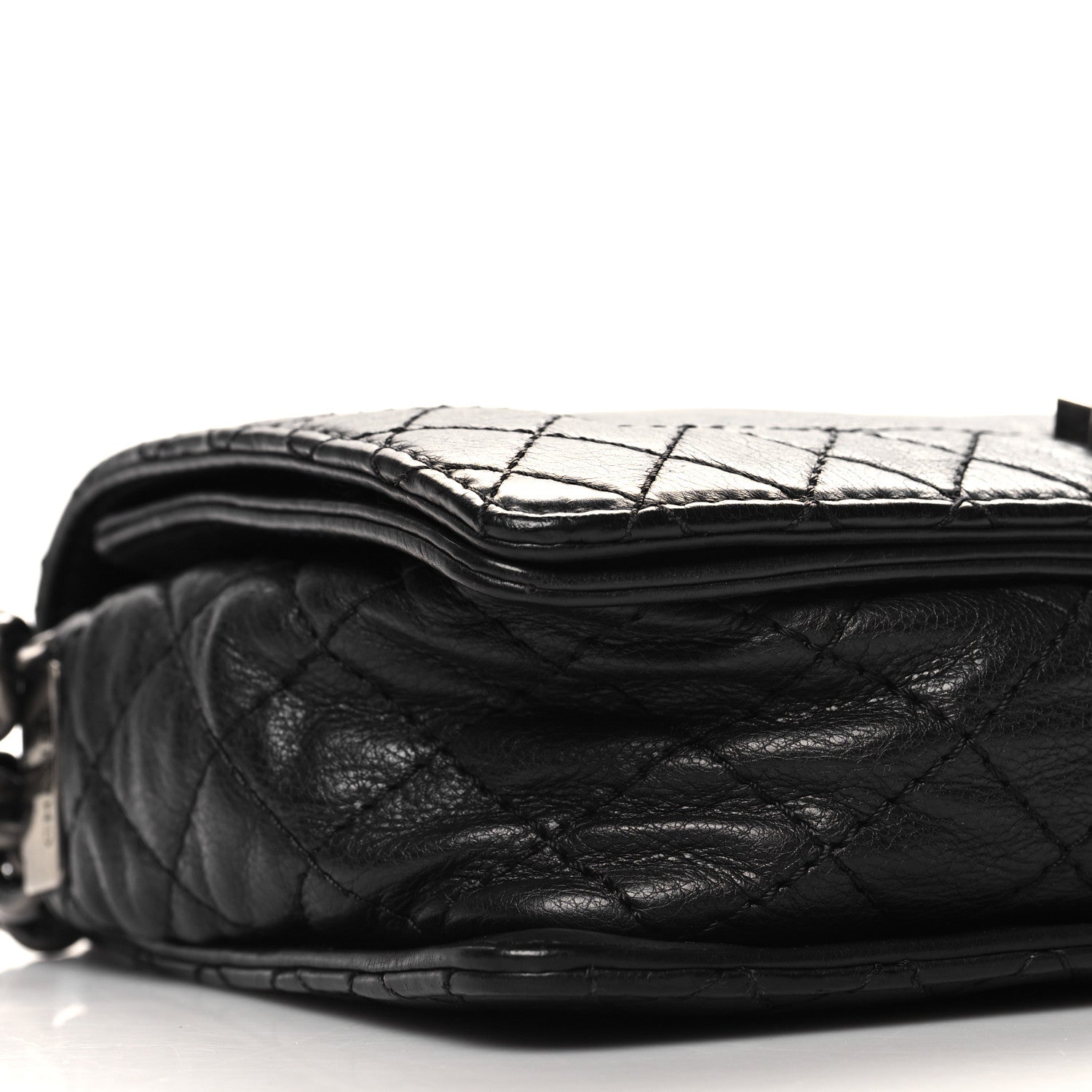 Chanel Calfskin Medium Boy Reverso Flap Black 9 of 10