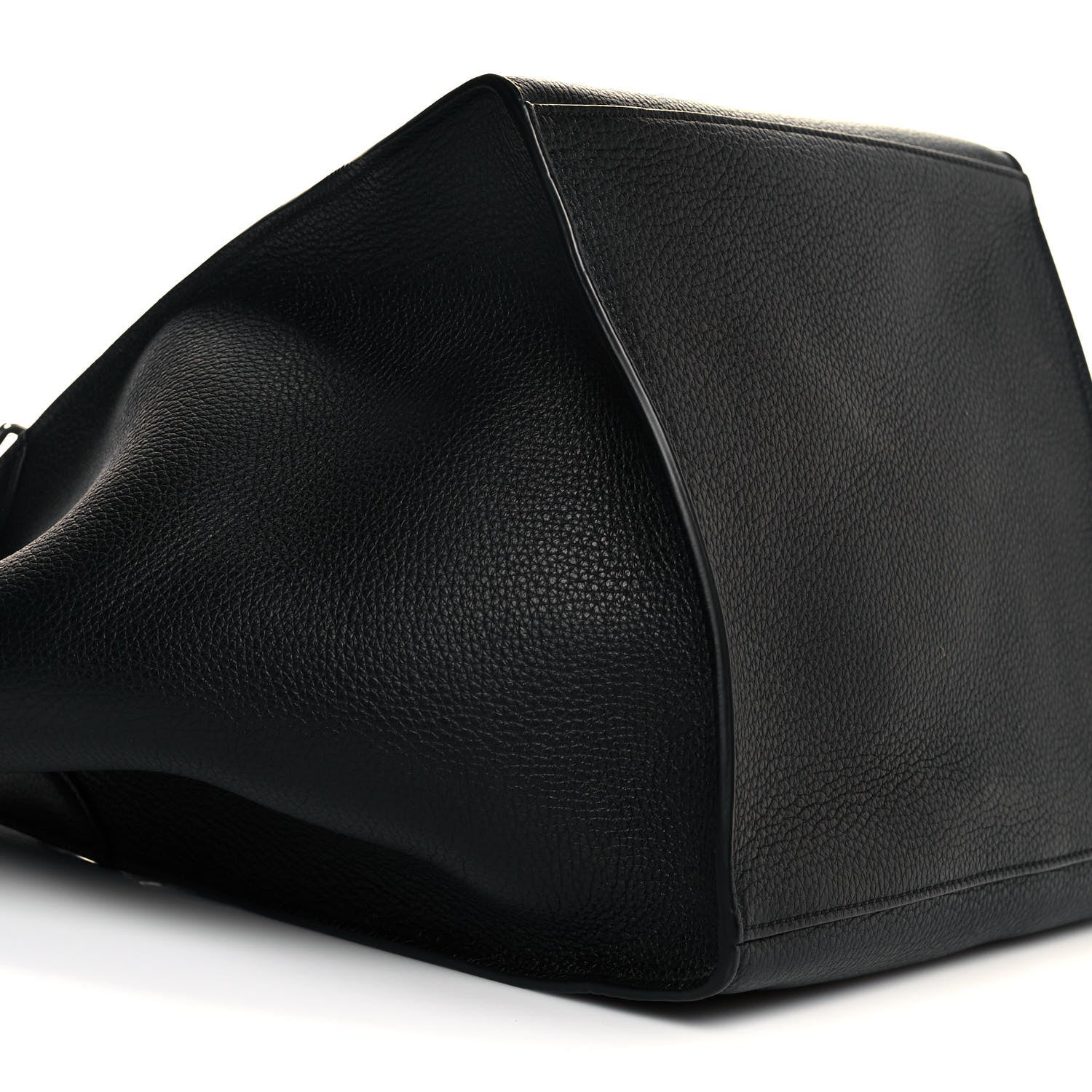 Celine Supple Grained Calfskin Small Long Strap Big Bag Black 8 of 10