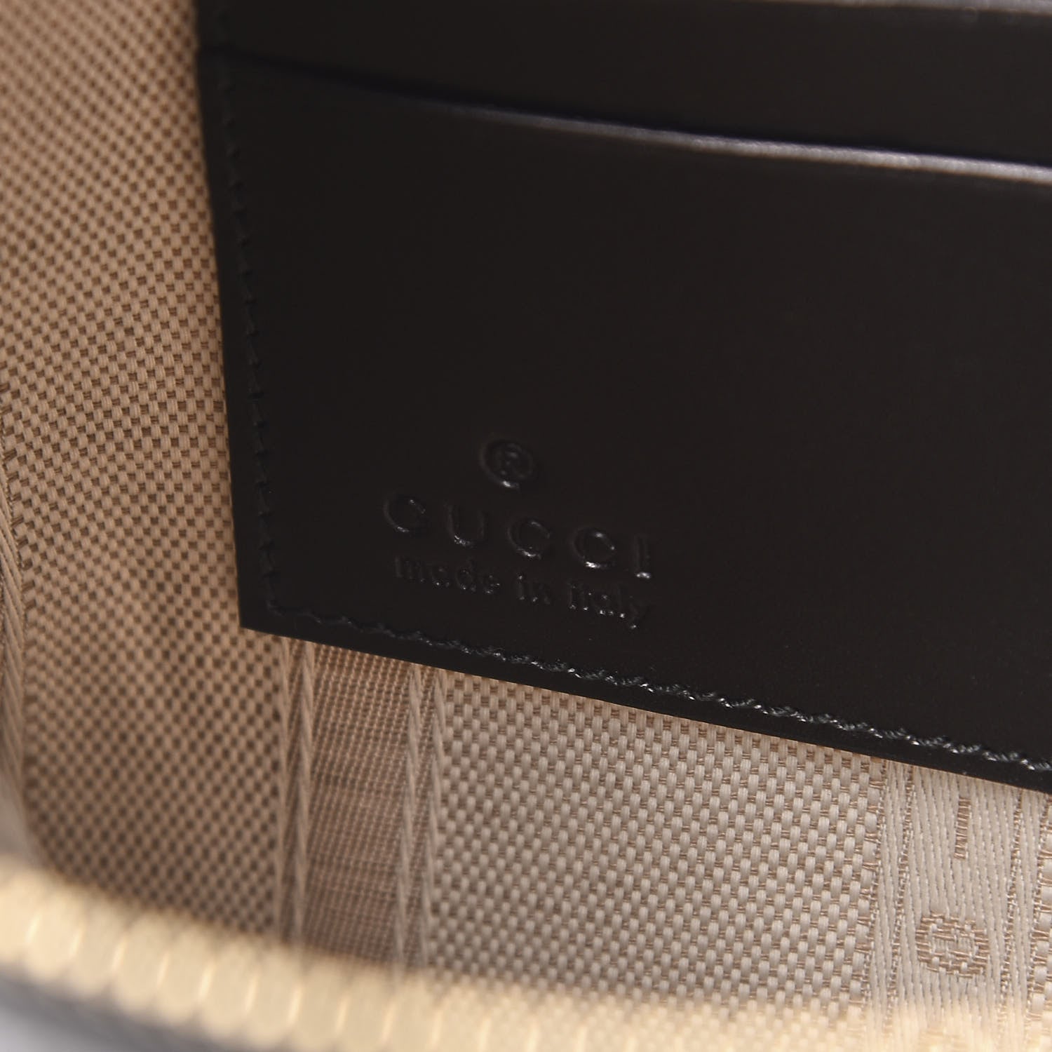 Gucci Diamante Travel Pouch Case Black 6 of 7
