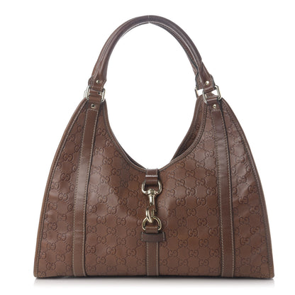 Gucci Guccissima Medium Joy Shoulder Bag Brown 1 of 11